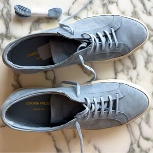 Common Projects Men's Light Blue Sneakers Size 46 / US13